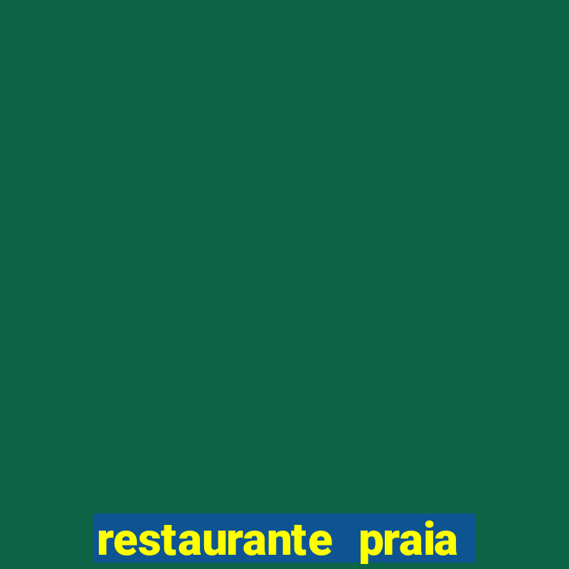 restaurante praia do flamengo